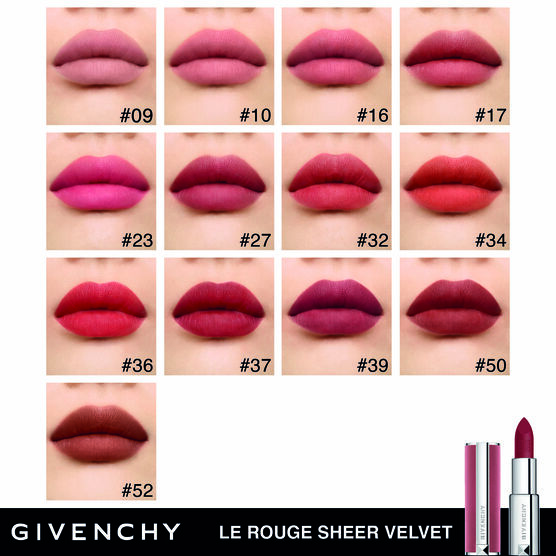 LE ROUGE S HEER VELVET 3 LIPS 3,4G